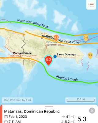 Se registró un temblor de tierra de 5.3 grados en matanzas Bani, según datos preliminares.

¿Lo sintieron? ¿Desde dónde lo sentiste?